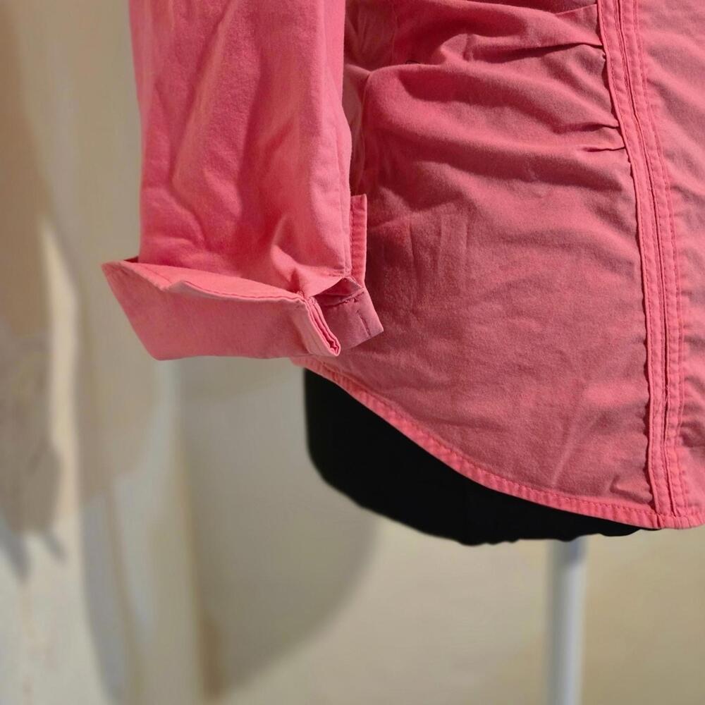 New York & Company Pink Button-Down Shirt Size XS - Picture 4 of 5